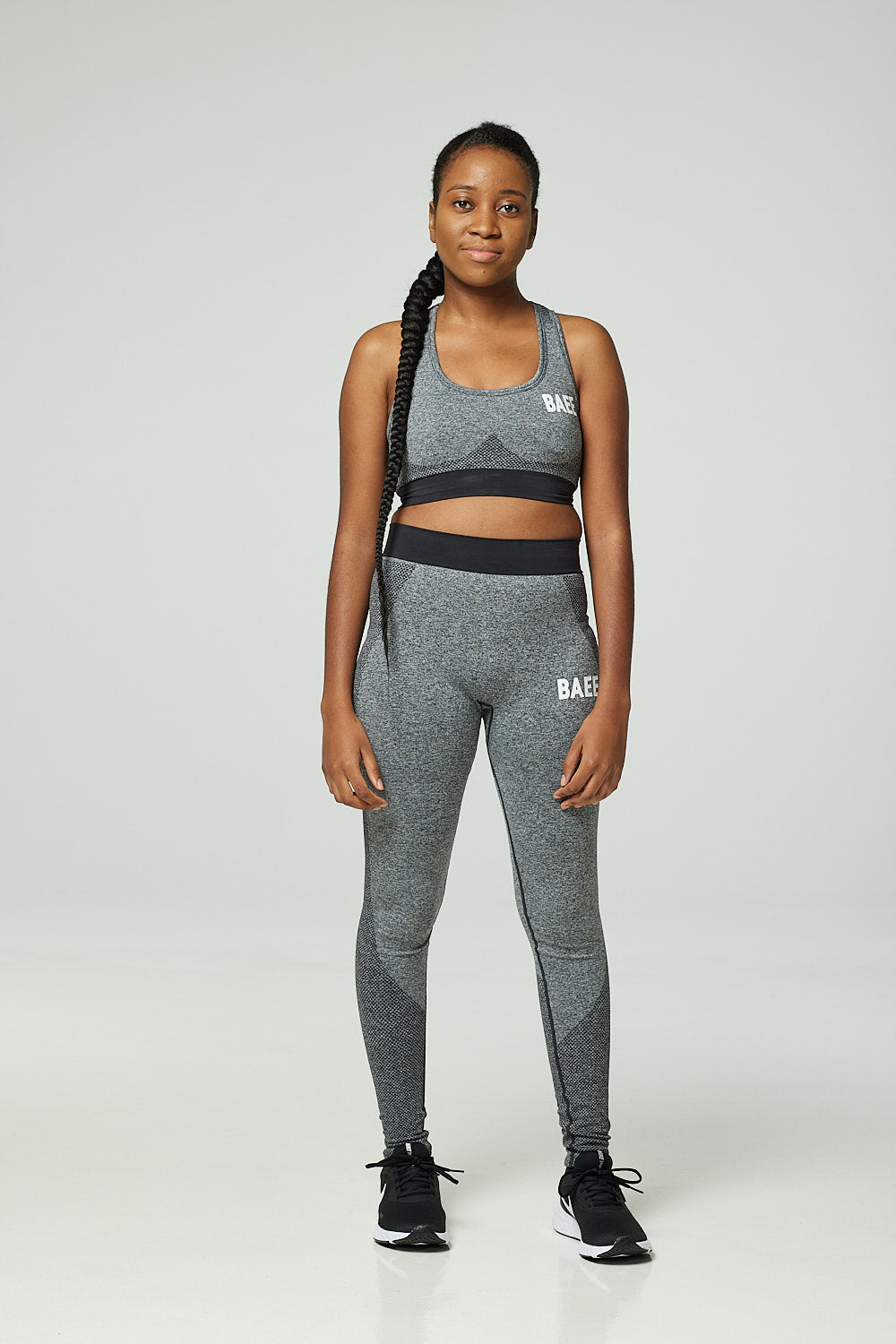 Charcoal Crop Top