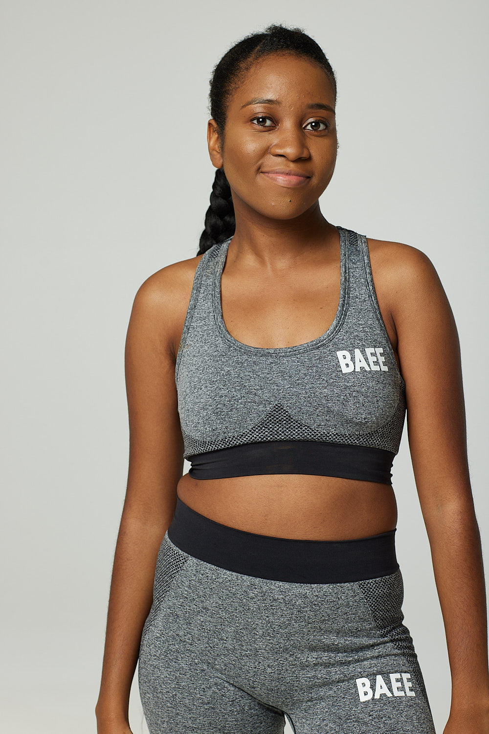 Charcoal Crop Top