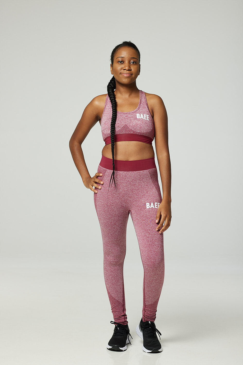 Purple Seamless Leggings