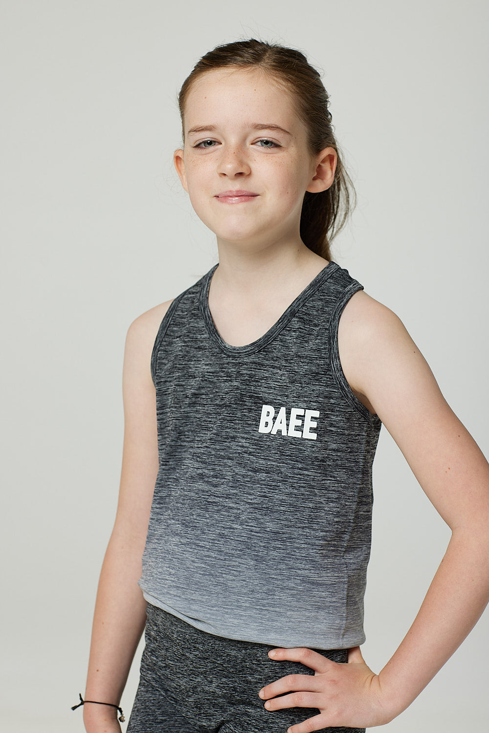 Kids Purple Marl Top