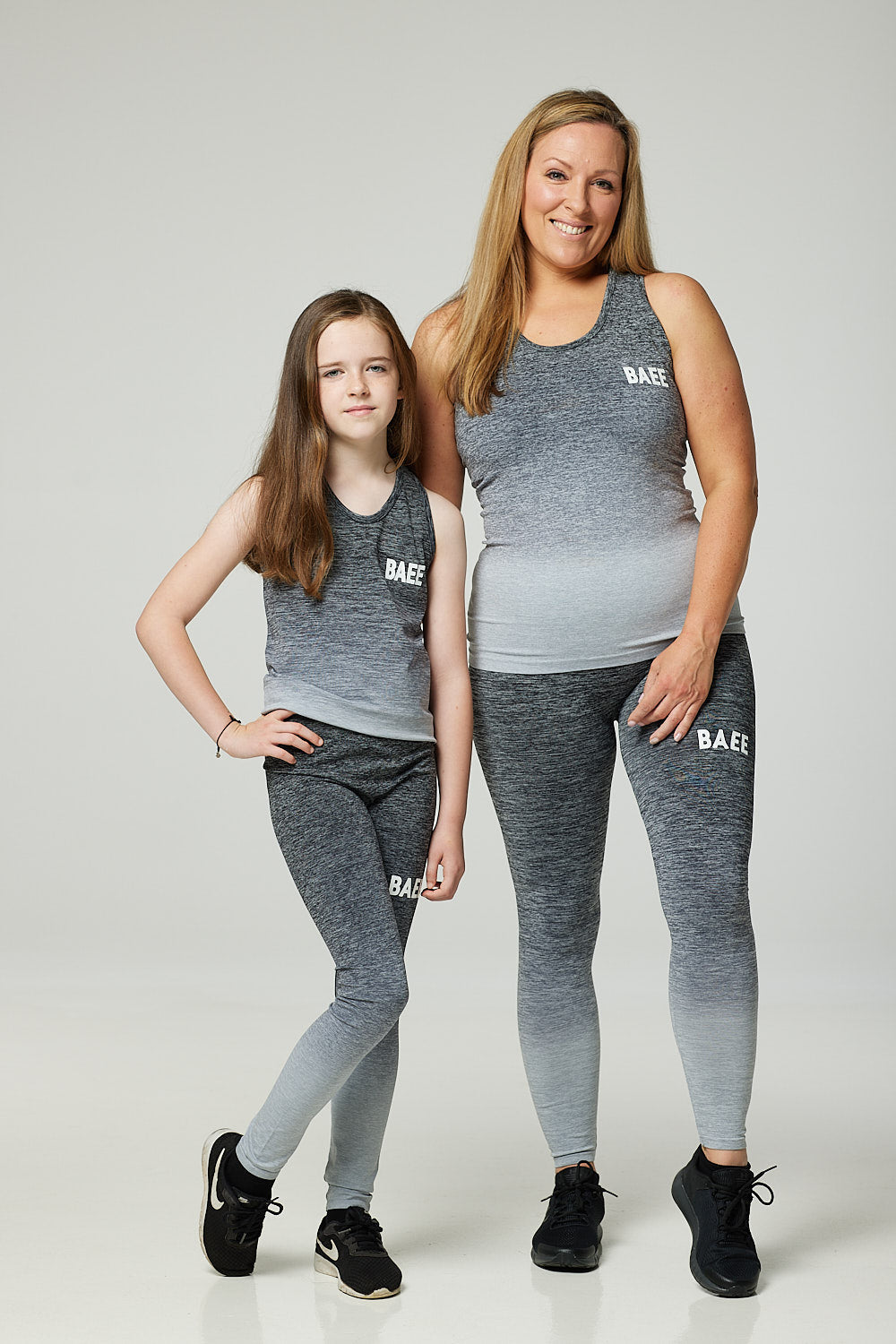 Kids Marl Grey Top & Leggings