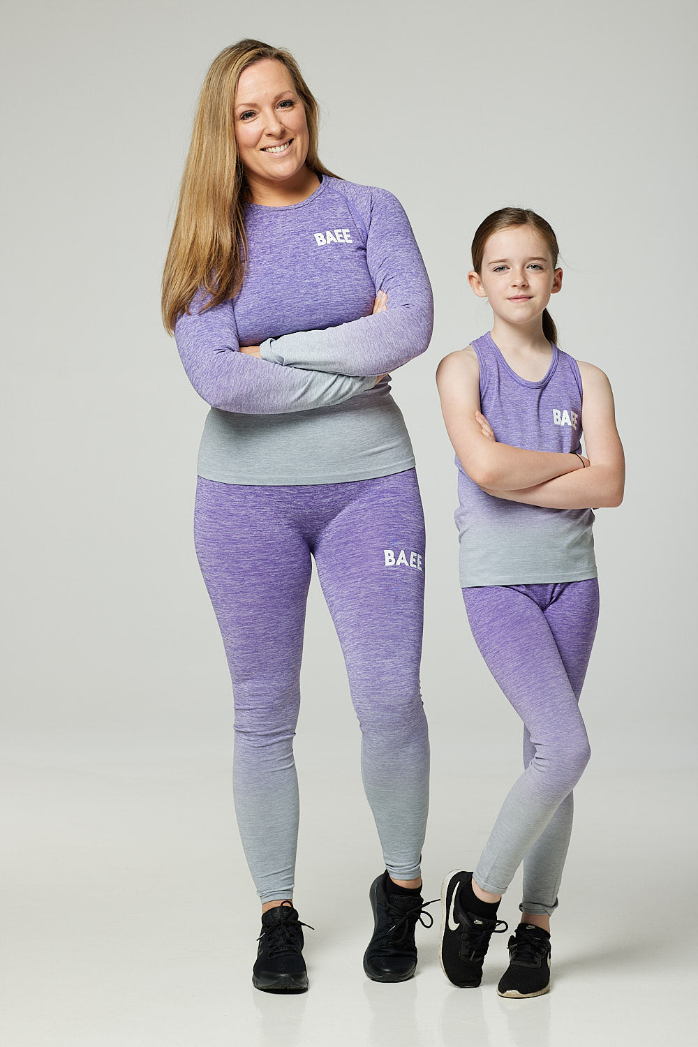 Kids Purple Marl Top