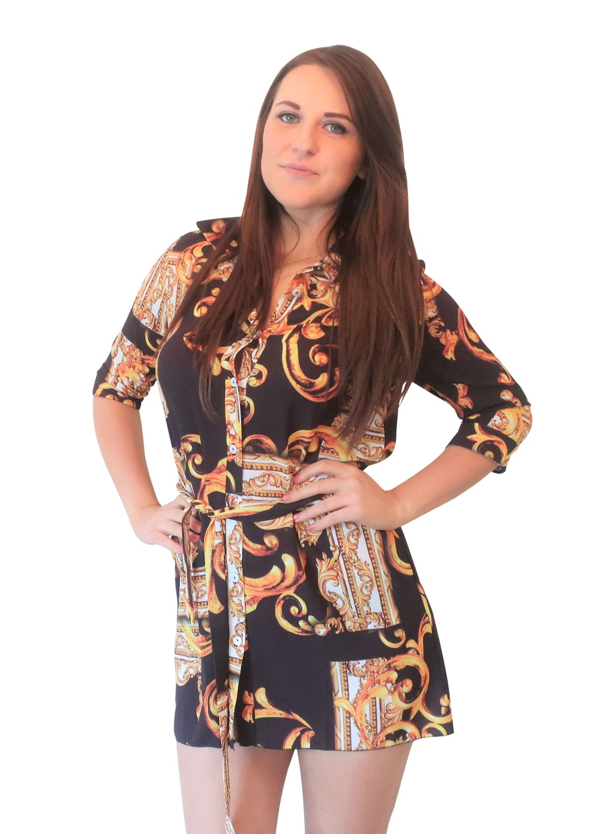 Kat Print Dress