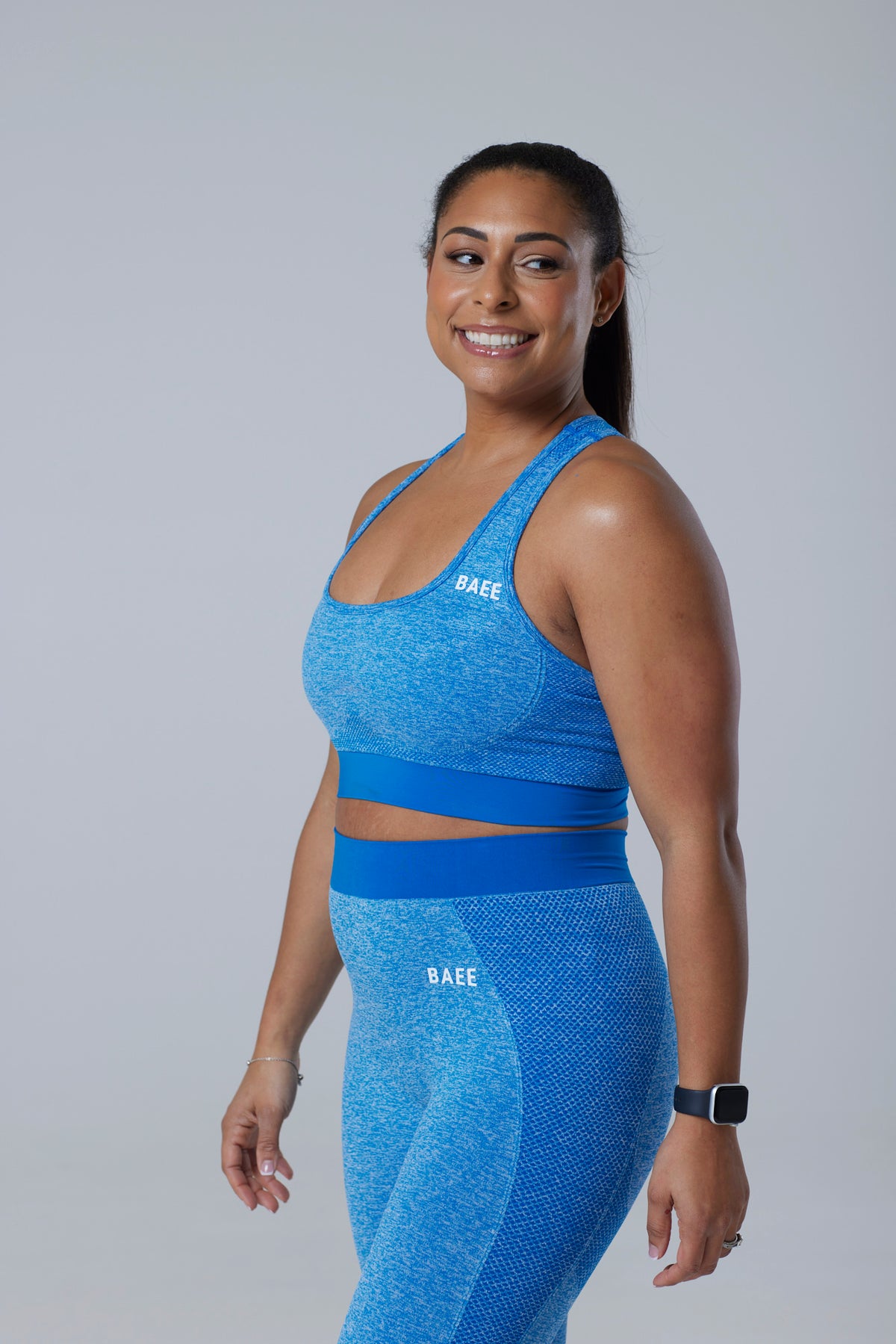 Sky Blue Crop Top