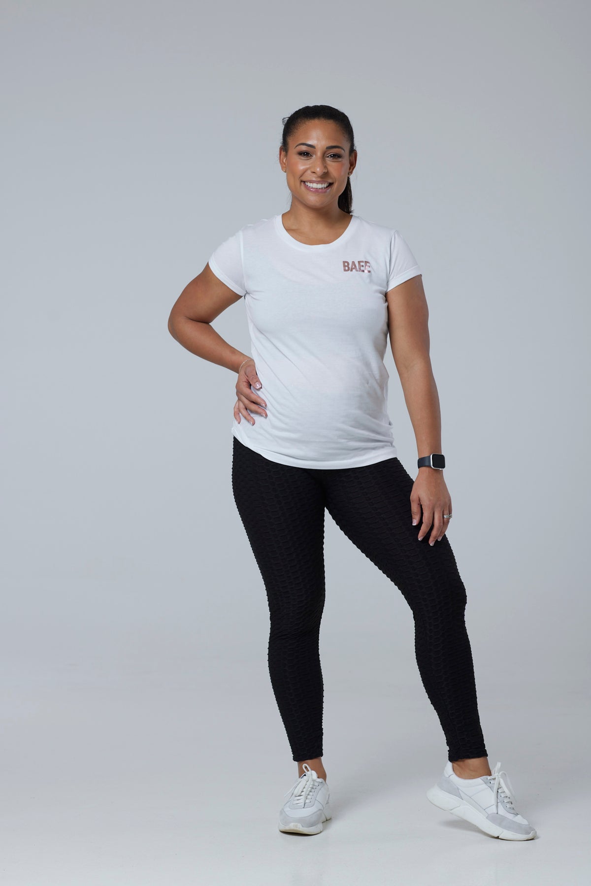 Ruched Texture Detail Activewear Leggings