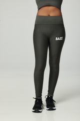 BAEE iron grey seamless gym leggings