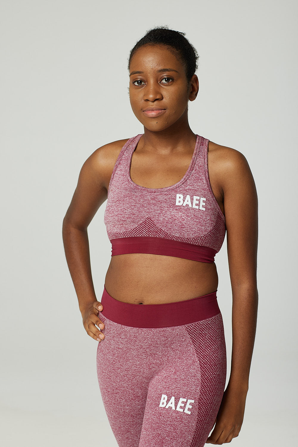 Burgundy Crop Top