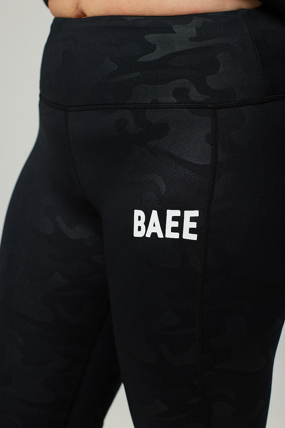 BAEE Performance Camo Print Full Length Leggings