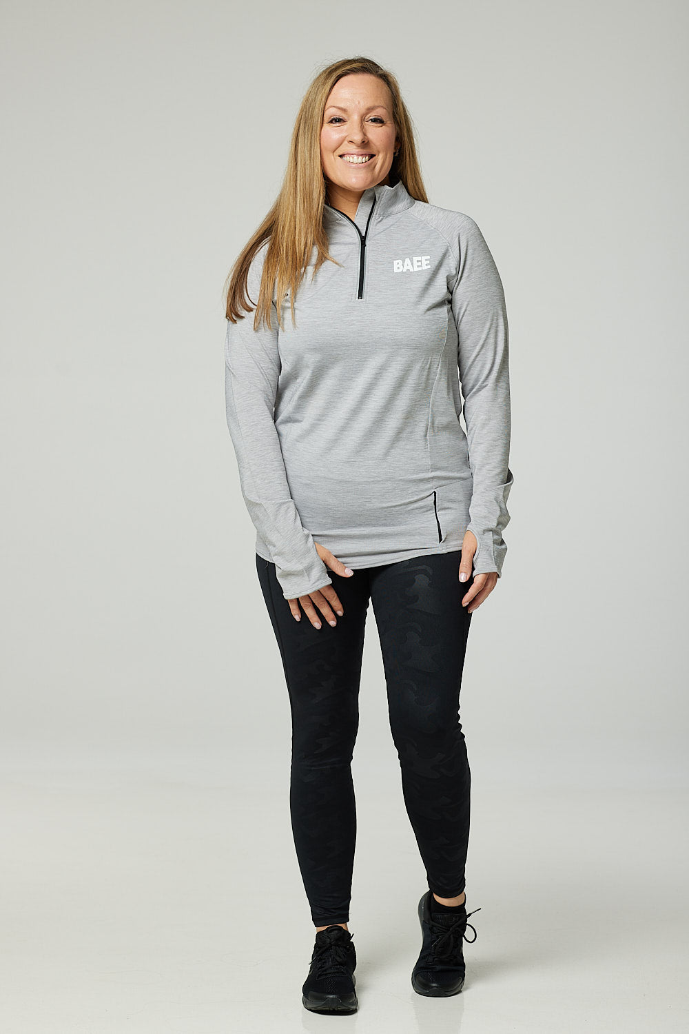 Womens Cool Flex Long Half Zip