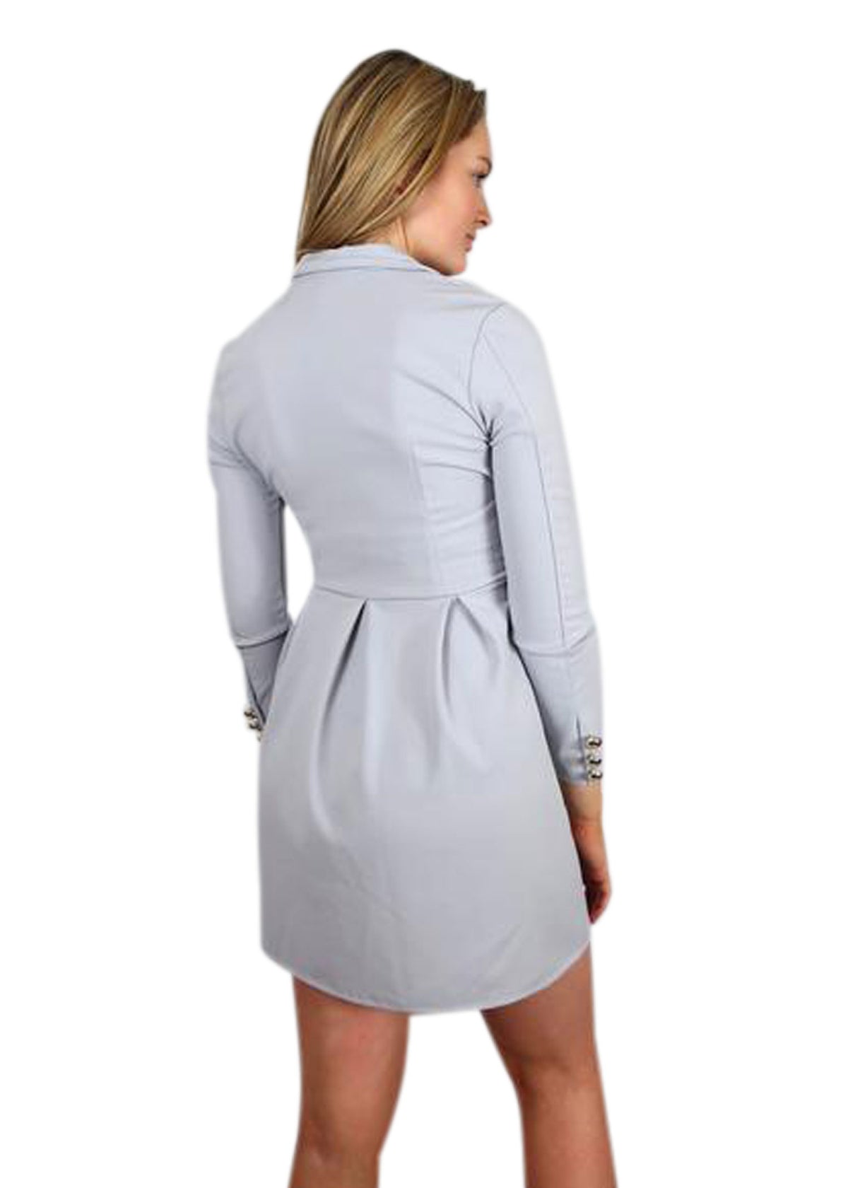 Nic Grey Blazer Dress