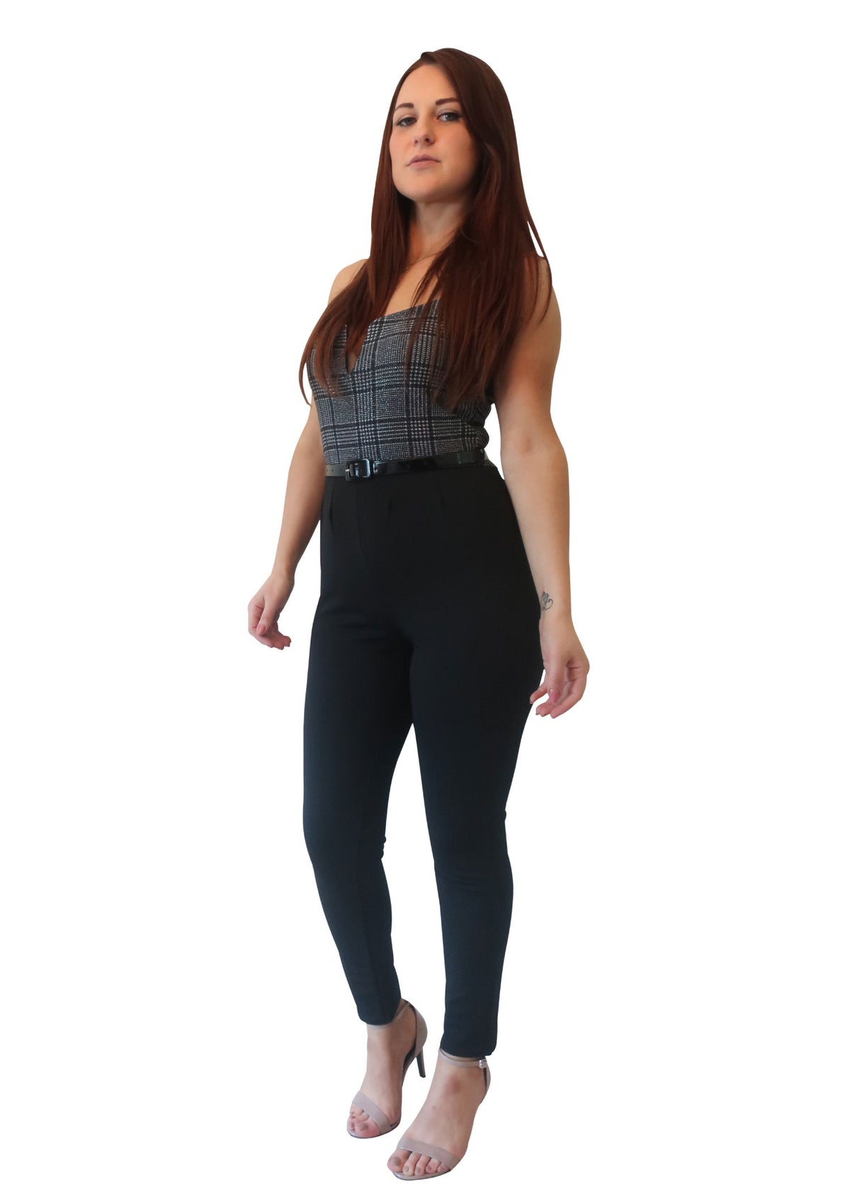Kat V-Cut Jumpsuit