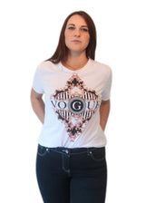 Lindsey White Royalty Slogan T-Shirt