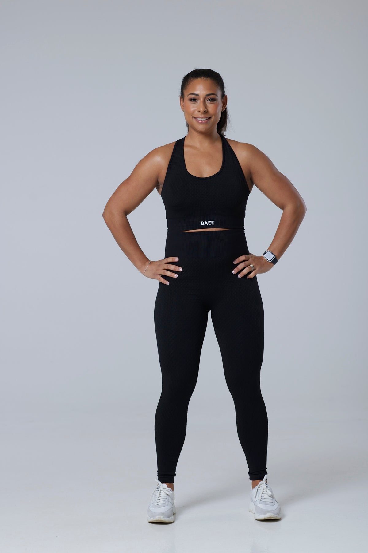 Black 3 Piece Gymwear Set