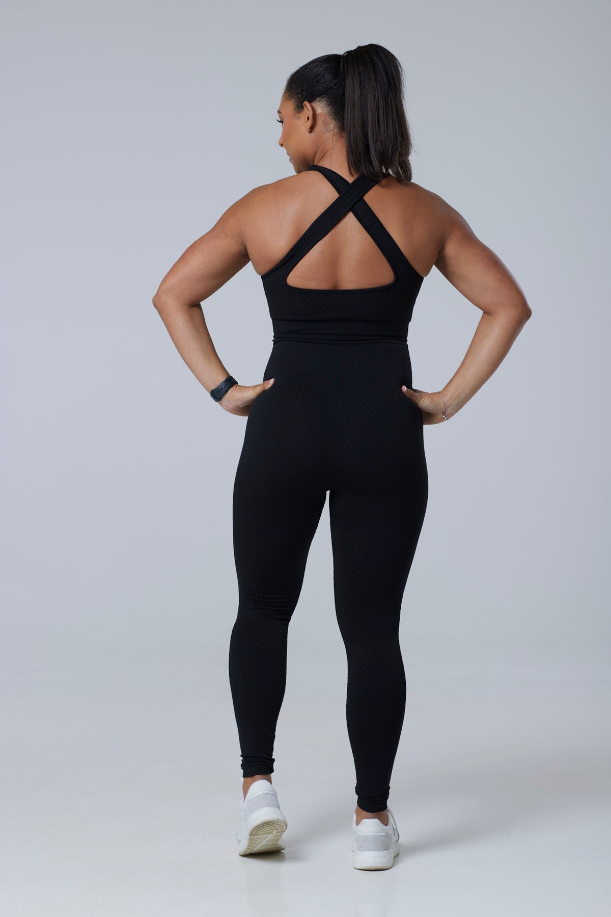Black 3 Piece Gymwear Set