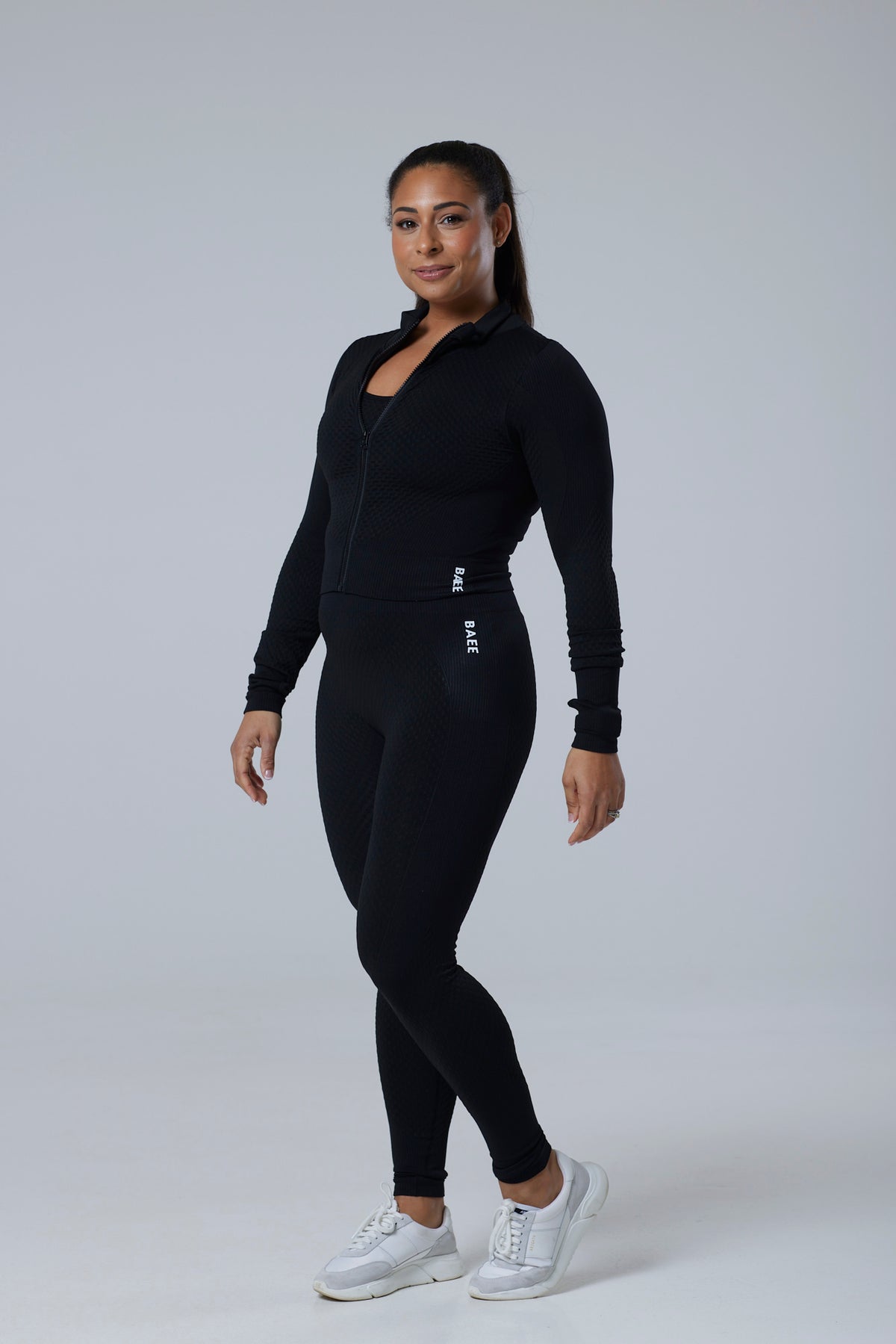 Black 3 Piece Gymwear Set