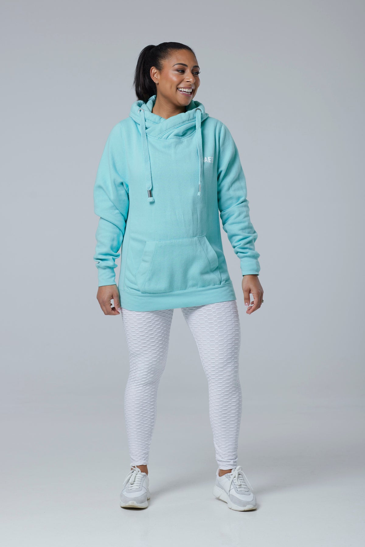 Ruched Texture Detail Activewear Leggings