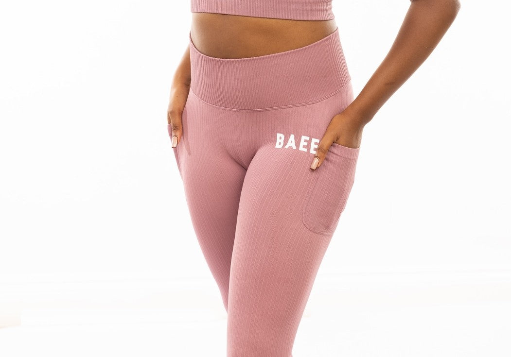 Mauve Seamless Leggings