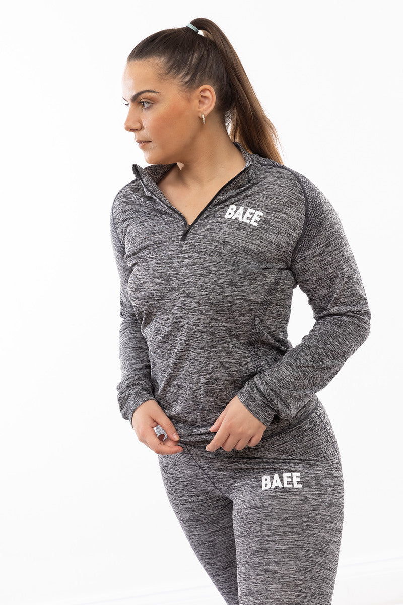 Grey sleeve Top